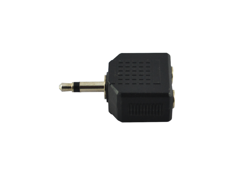 3.5mm(Mono) Male to 2x3.5mm(Mono) Female Converter - Image 3